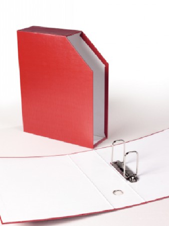 Archivadores con cajetín